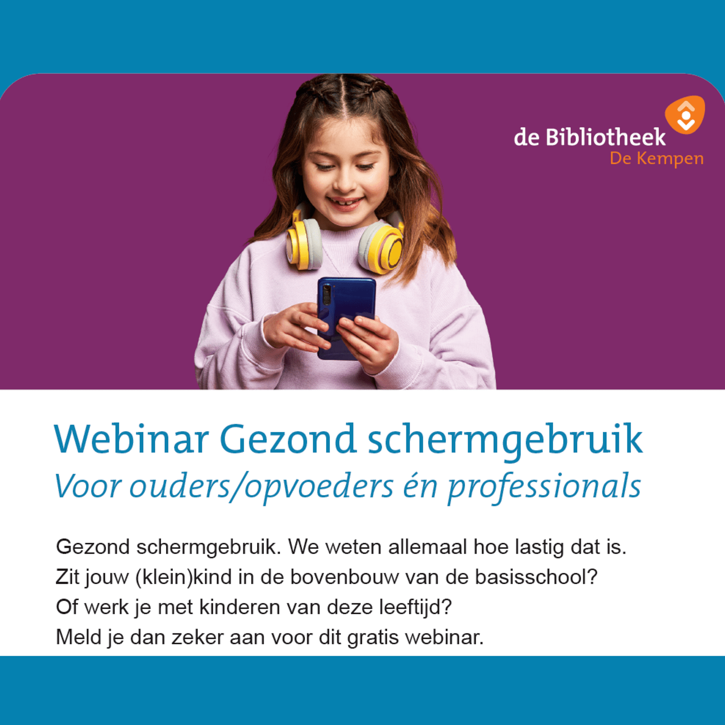 Webinar Gezond schermgebruik